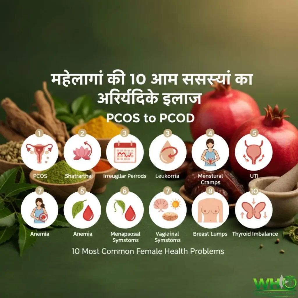 10 Most Common Female Health Problems