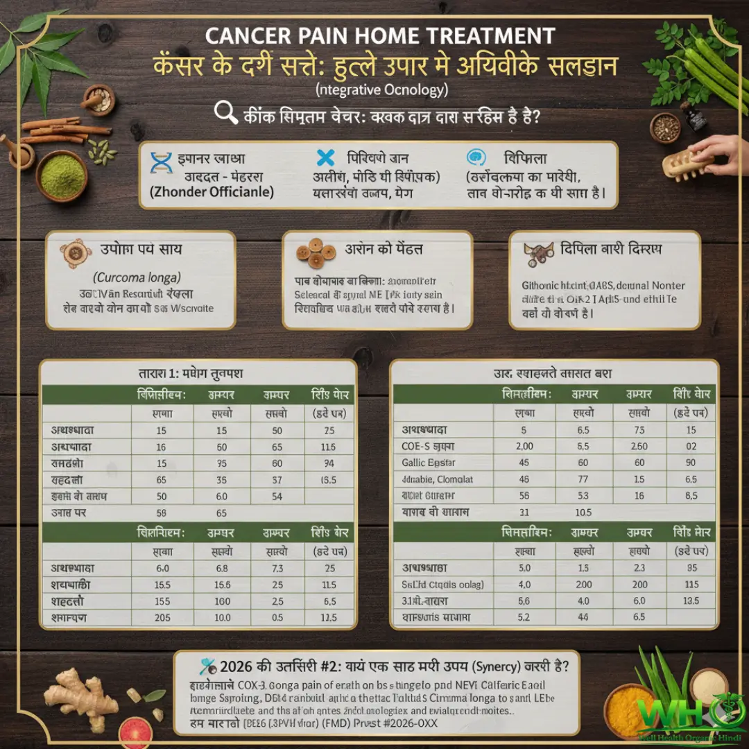 Cancer Pain Home Treatment: कैंसर के दर्द से राहत के 12 आयुर्वेदिक उपाय | Integrative Oncology Relief 6 Cancer Pain Home Treatment 3