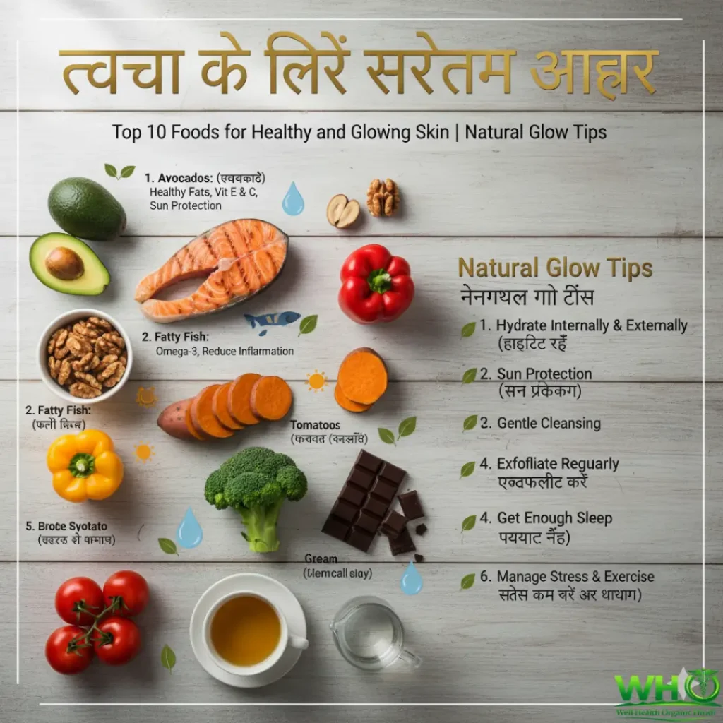 Foods for Healthy and Glowing Skin