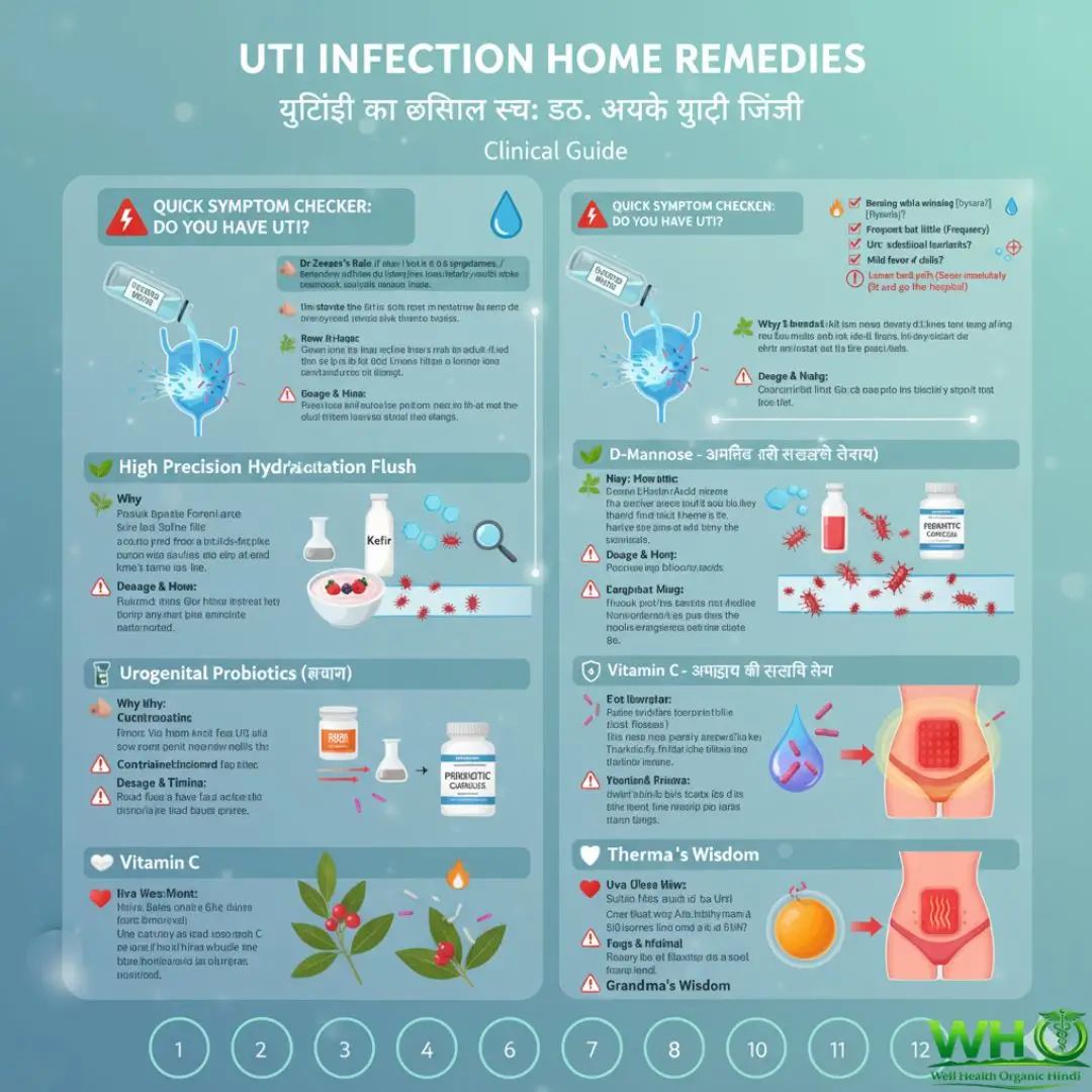 UTI Infection Home Remedies: यूरिन इंफेक्शन के 12 घरेलू उपाय जो 2026 में बदल देंगे आपकी ज़िंदगी | Clinical Guide 4 UTI Infection Home Remedies 1 1