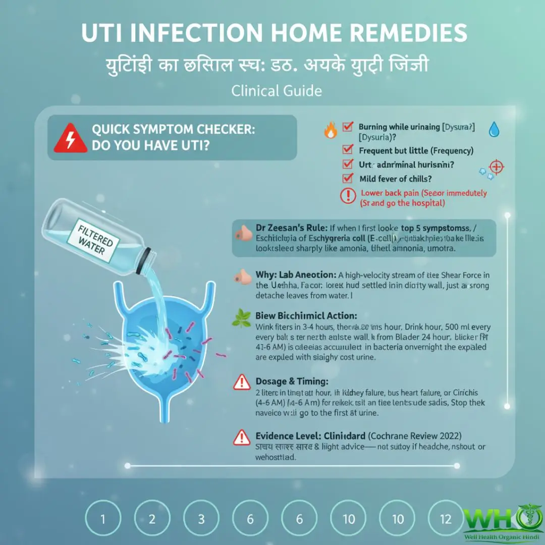 UTI Infection Home Remedies: यूरिन इंफेक्शन के 12 घरेलू उपाय जो 2026 में बदल देंगे आपकी ज़िंदगी | Clinical Guide 3 UTI Infection Home Remedies (1)