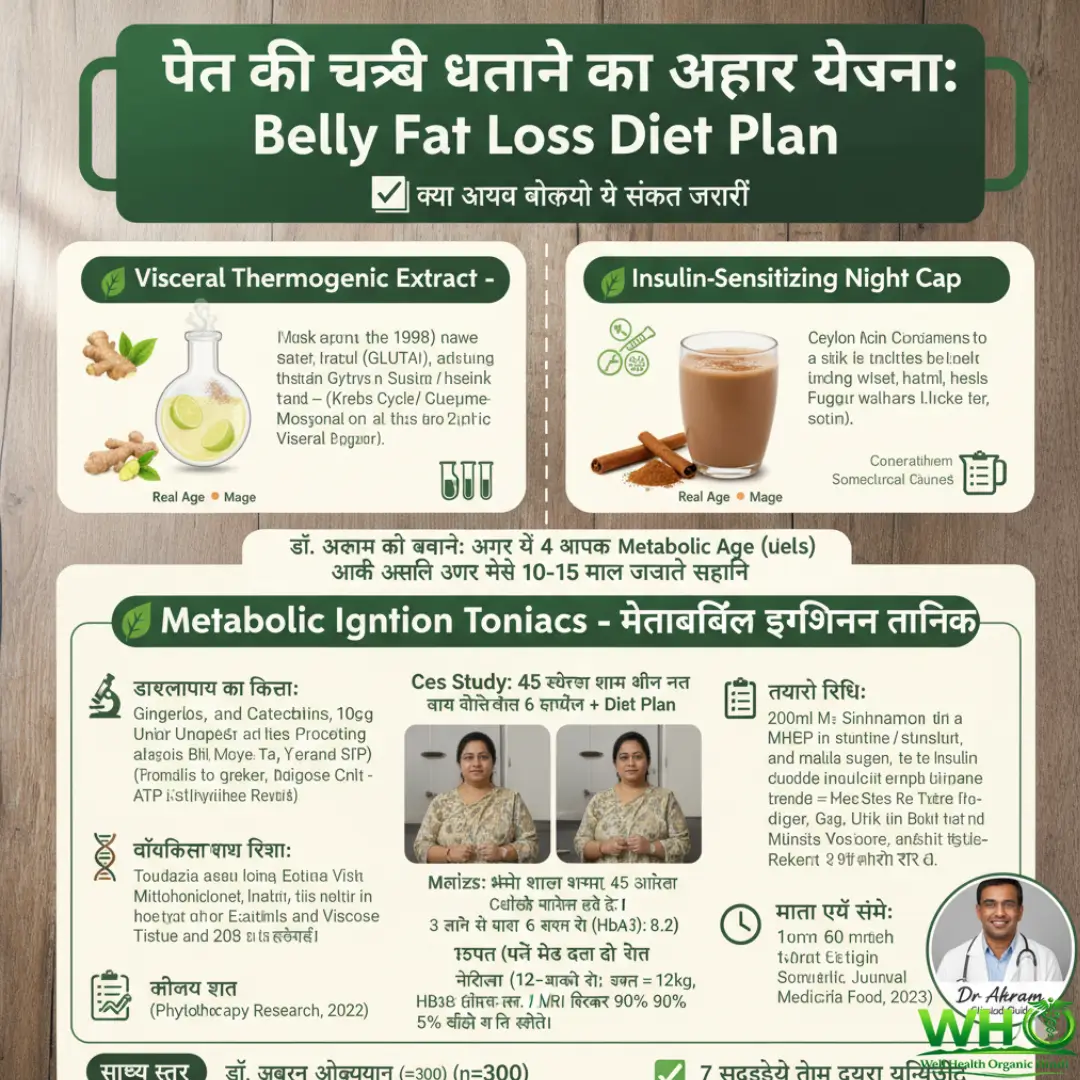 पेट की चर्बी घटाने का आहार योजना: Belly Fat Loss Diet Plan for Visceral Fat | Clinical Guide 4 Belly Fat Loss Diet Plan 2