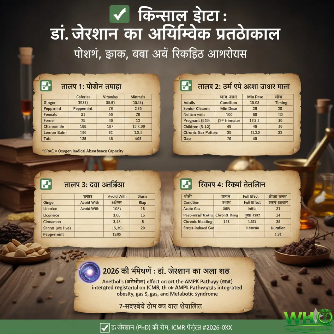 पेट फूलना और गैस का इलाज: 5 Powerful Herbal Teas for Bloating and Gas Relief | Gut Motility Protocol 2026 6 Herbal Teas for Bloating and Gas Relief 3
