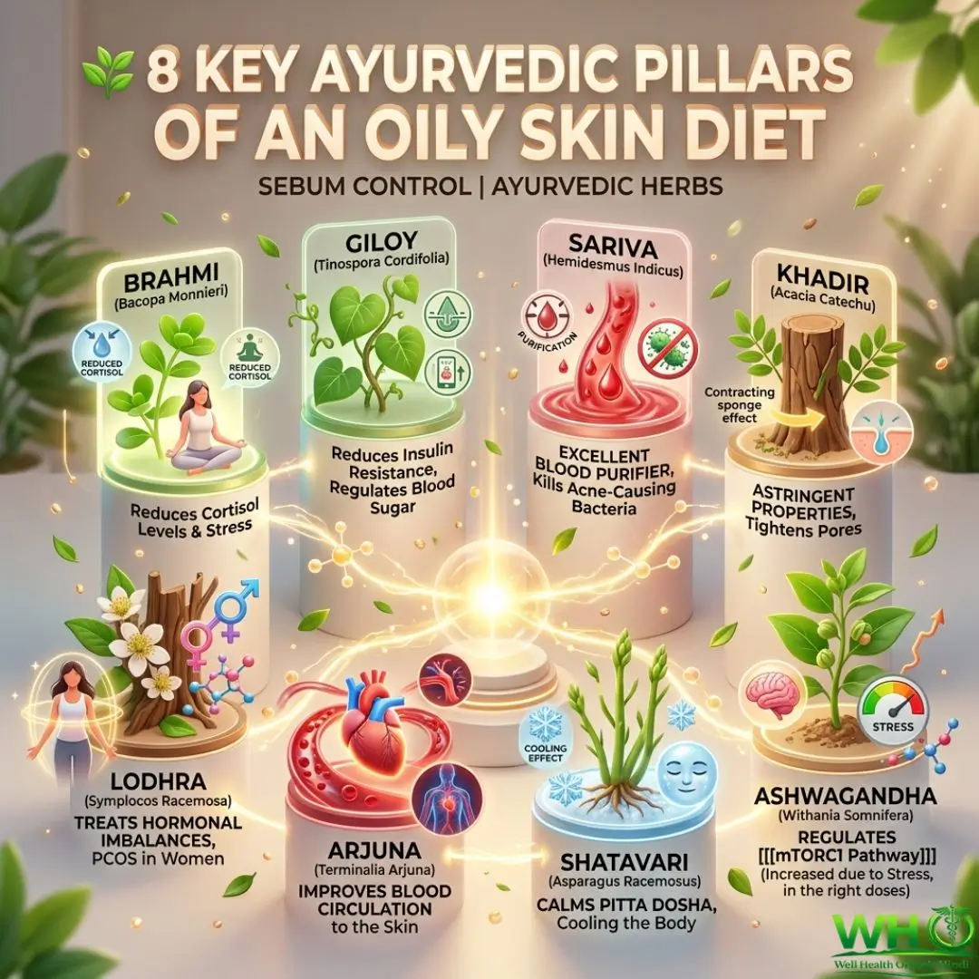 Oily Skin Diet in Hindi: चेहरे का तेल और सीबम सुखाने के 12 अचूक उपाय | Cellular Sebum Control 5 Oily Skin Diet in Hindi 1 1
