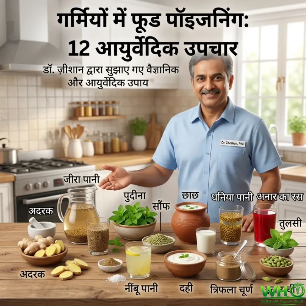 Summer Food Poisoning in Hindi