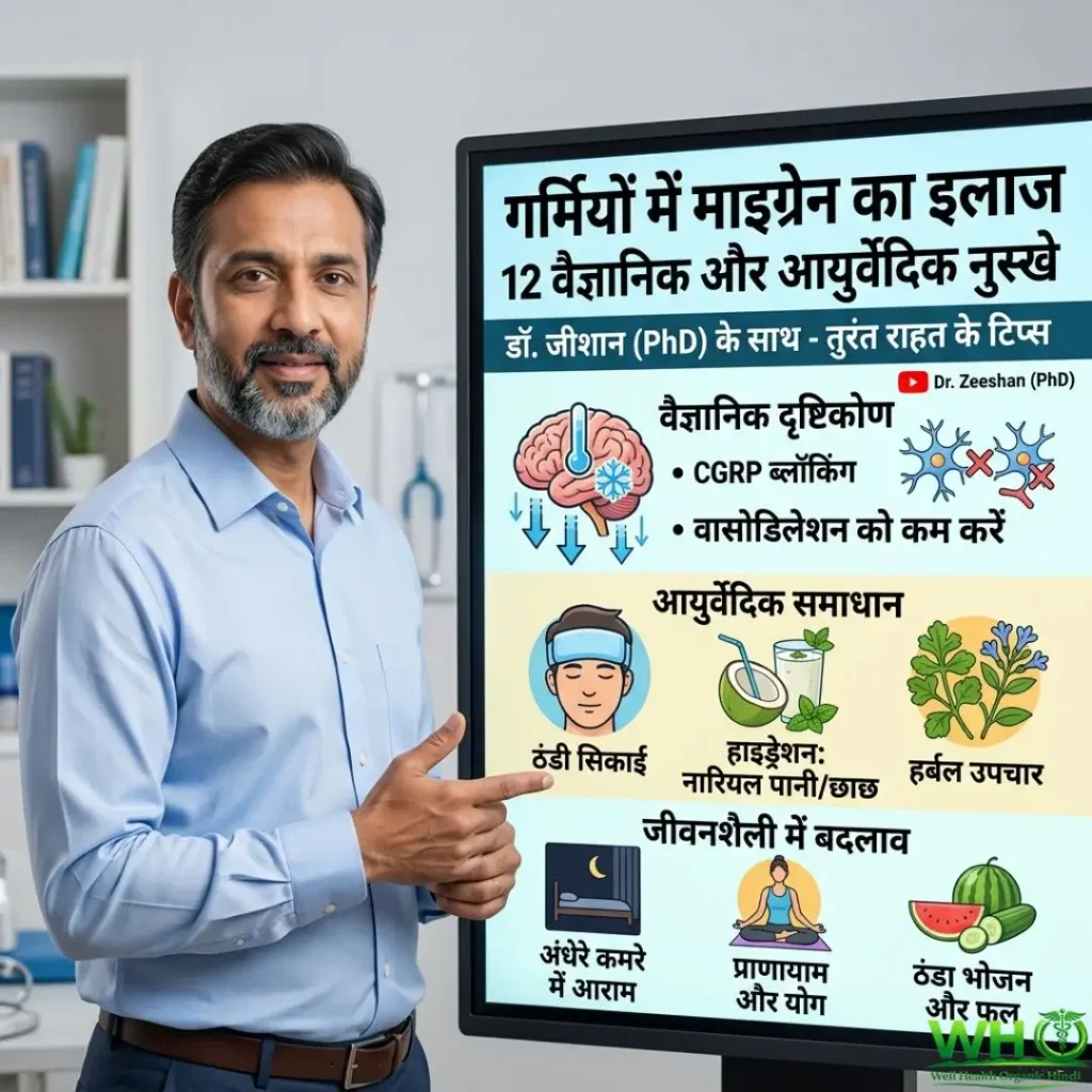 Summer Migraine Treatment in Hindi: गर्मियों के भयंकर सिरदर्द का आयुर्वेदिक इलाज | Fast Relief Tips 2 Summer Migraine Treatment in Hindi