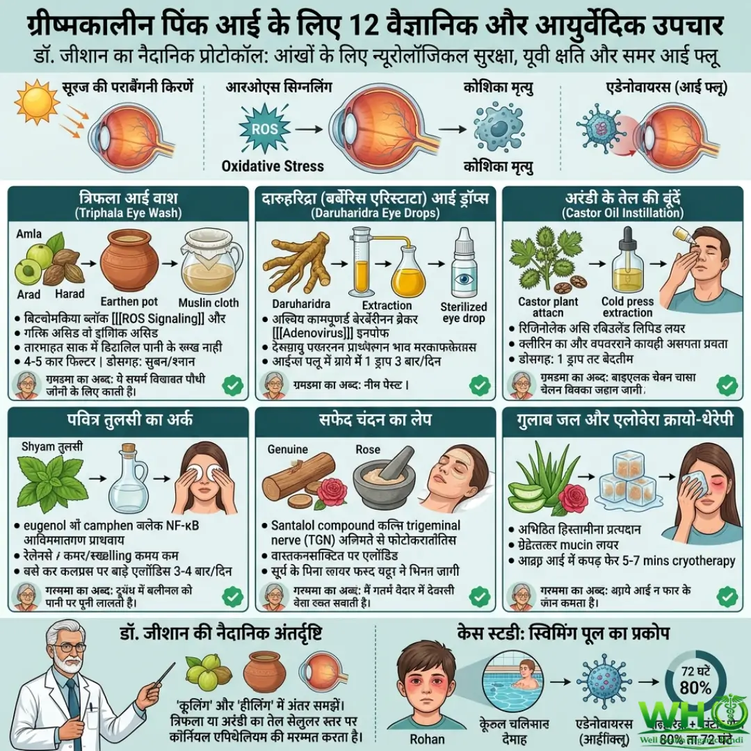 Summer Pink Eye Remedies in Hindi 1