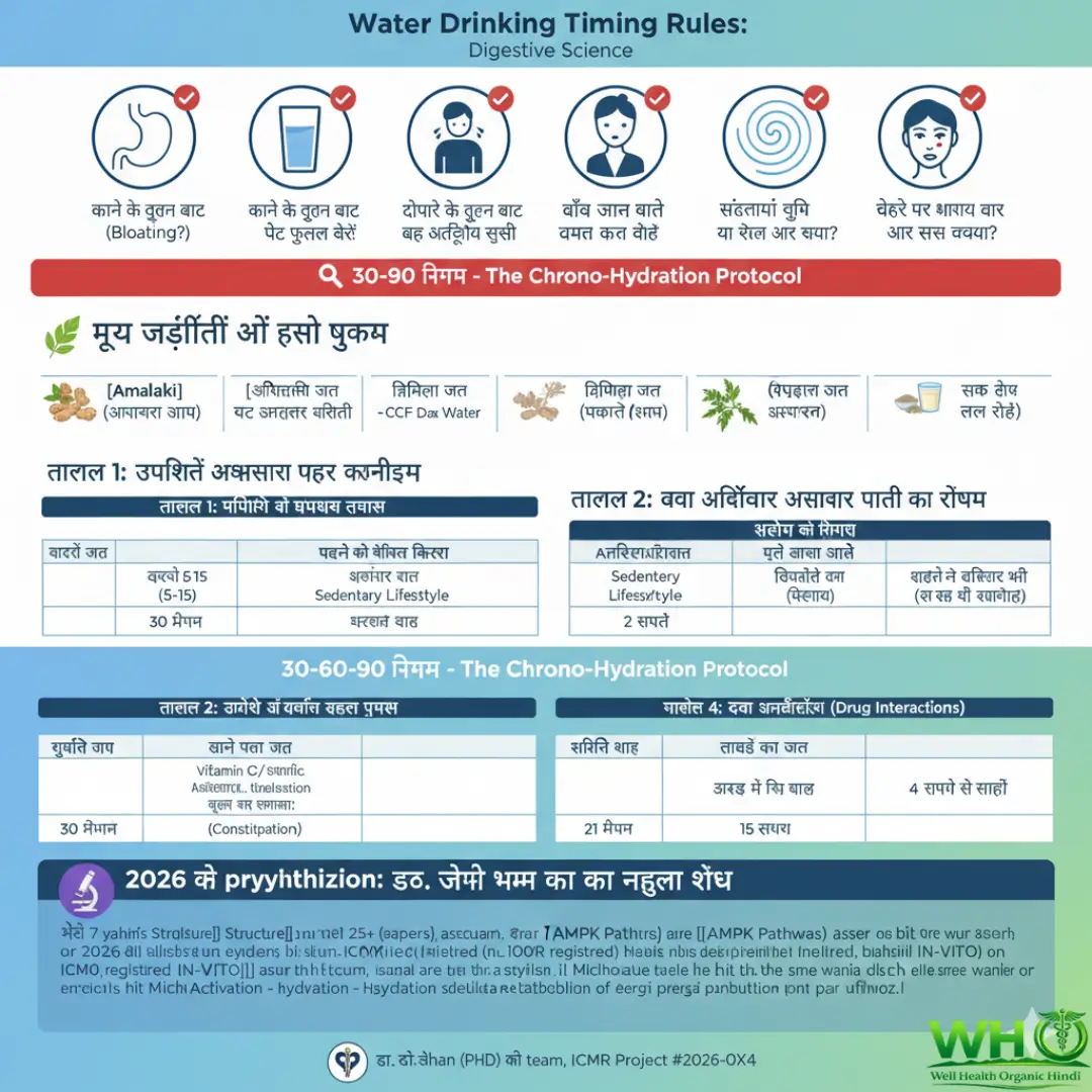 Water Drinking Timing Rules 3