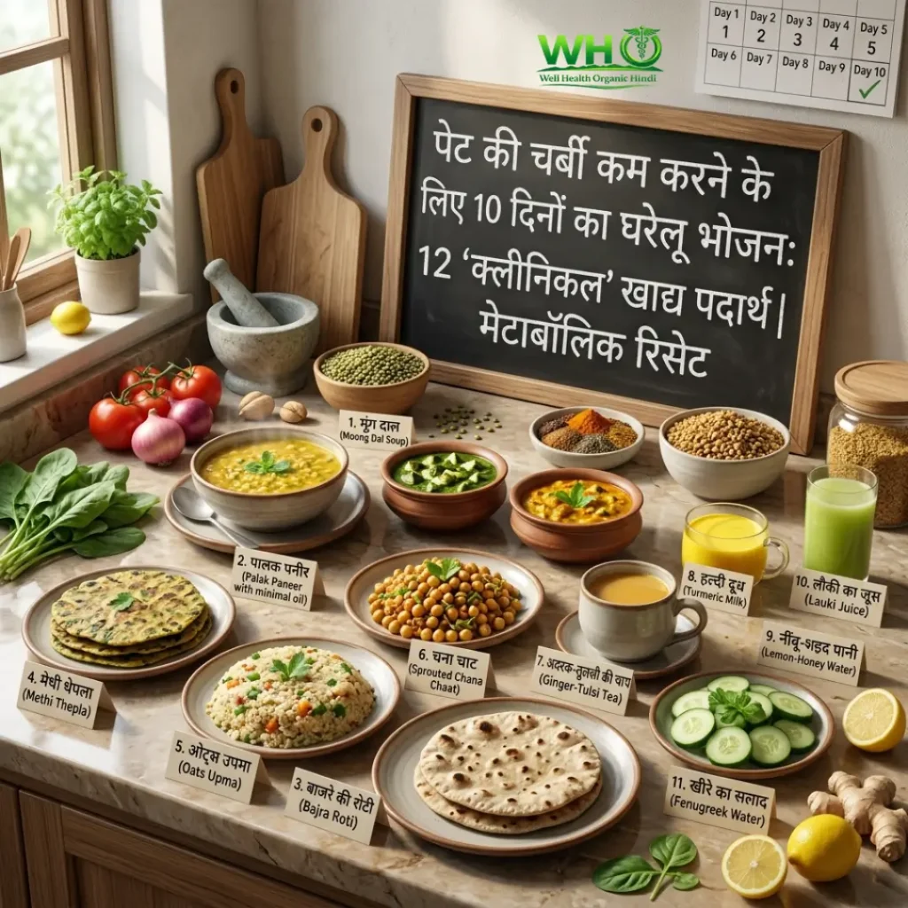 Food for Weight Loss in 10 Days in Hindi