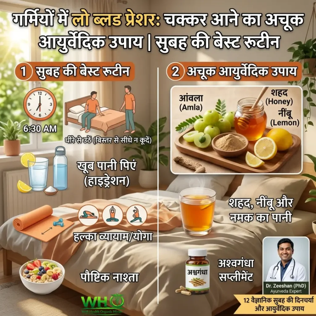 Summer Low Blood Pressure in Hindi