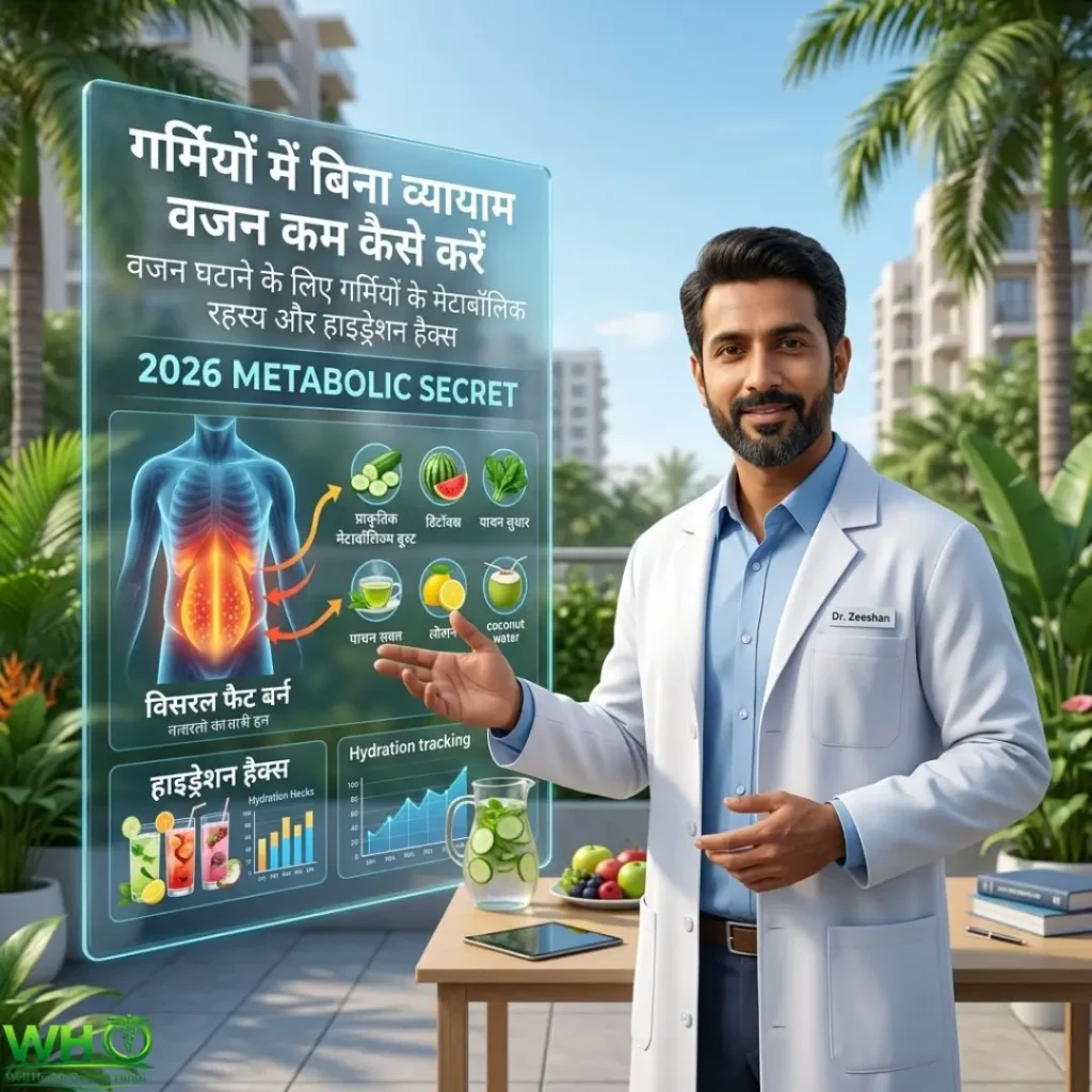 Weight Lose in Summer Without Exercise in Hindi