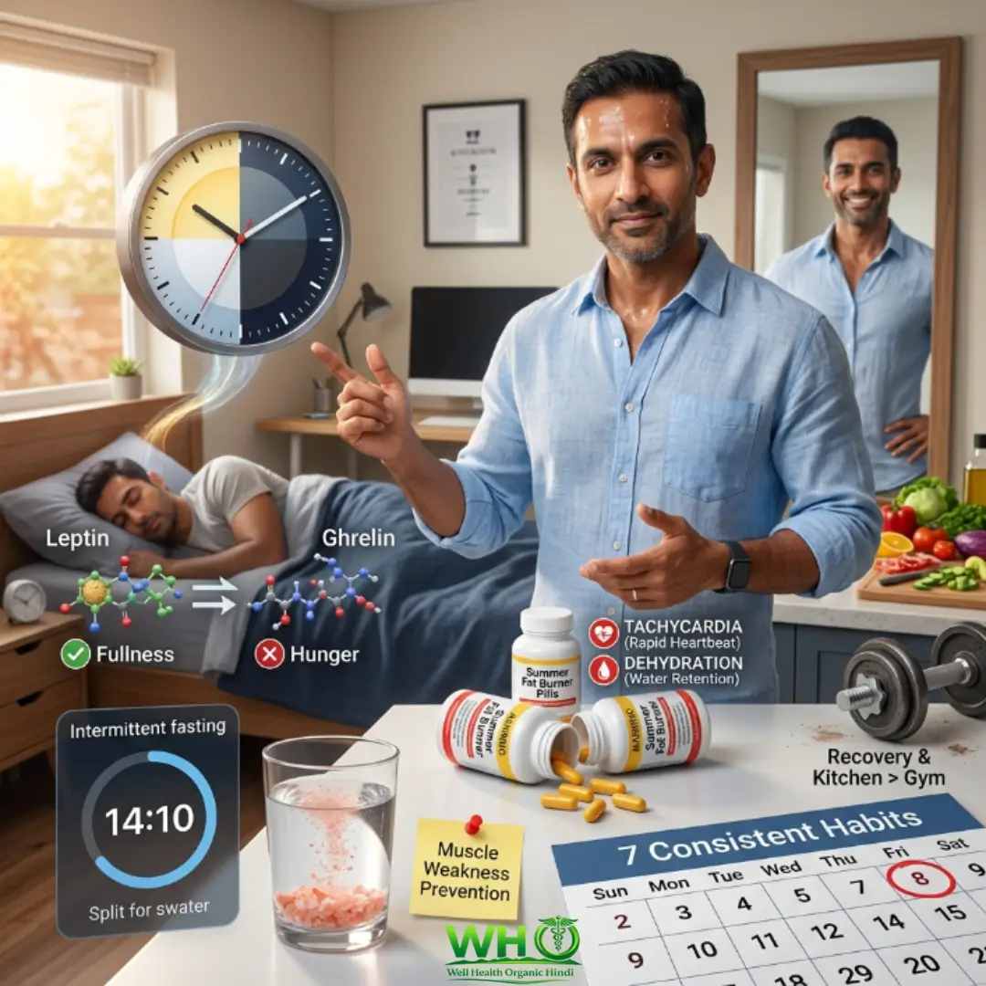 गर्मियों में बिना एक्सरसाइज 5 किलो वजन कैसे घटाएं? | Extreme Summer Fat Burn Diet 2026 7 Extreme Summer Fat Burn Diet 2026 1 2